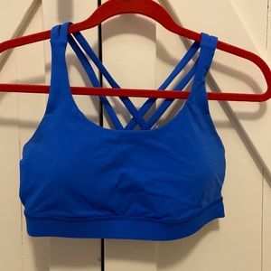 Lululemon Royal Blue Sports Bra. Size 8.